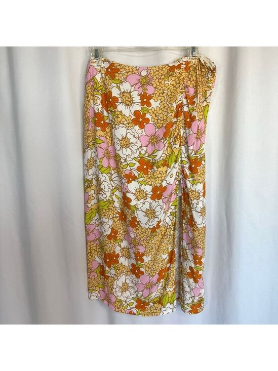 Rahi Dresses & Skirts - Rahi Floral Skirt Retro flowers 
Women's Large Anthropologie 
Boho Flower
